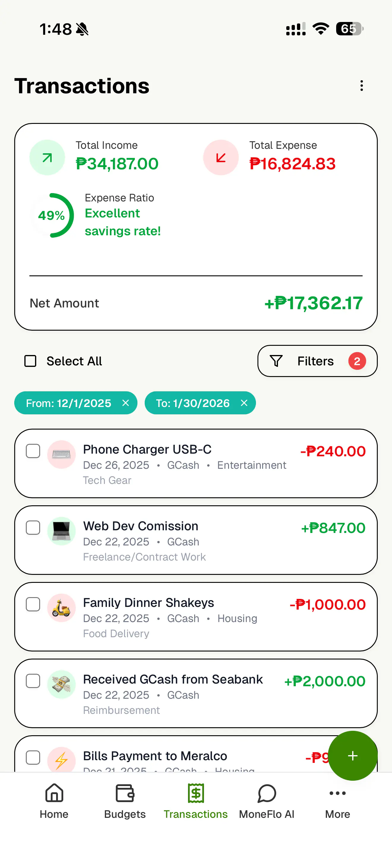 MoneFlo: Your Budgeting Coach screenshot 13