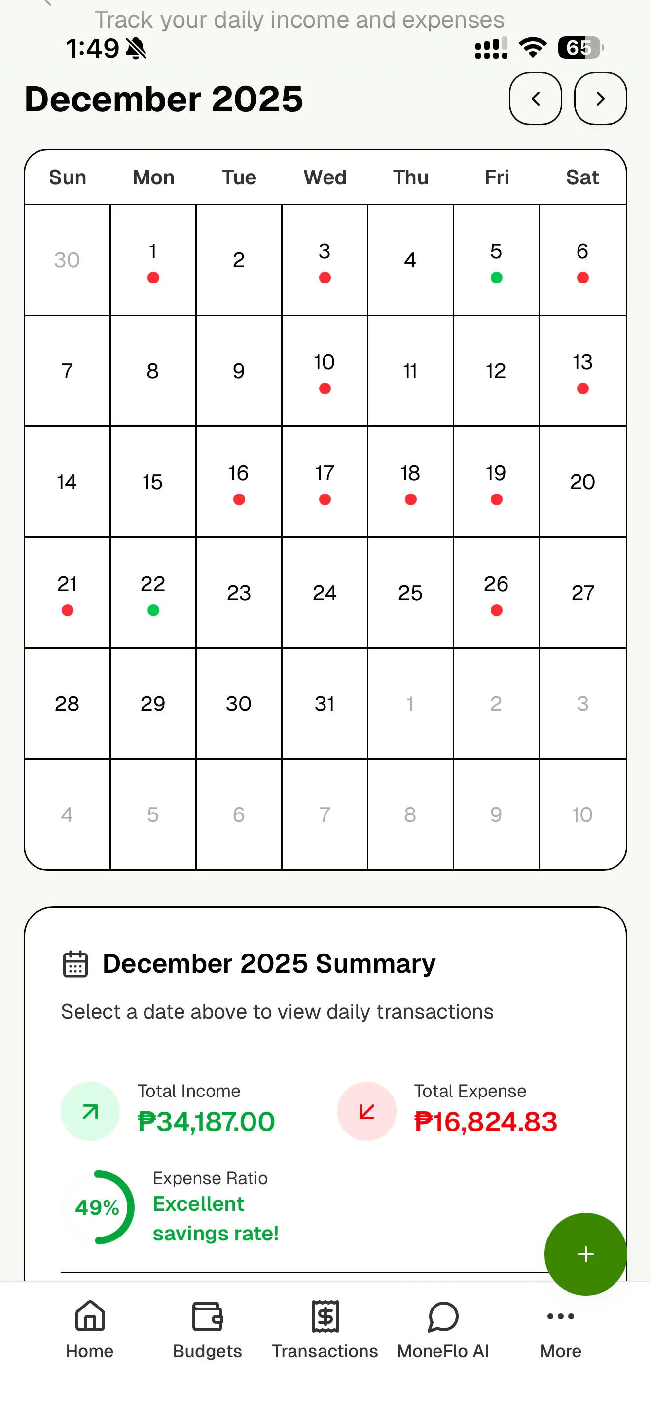 MoneFlo: Your Budgeting Coach screenshot 14