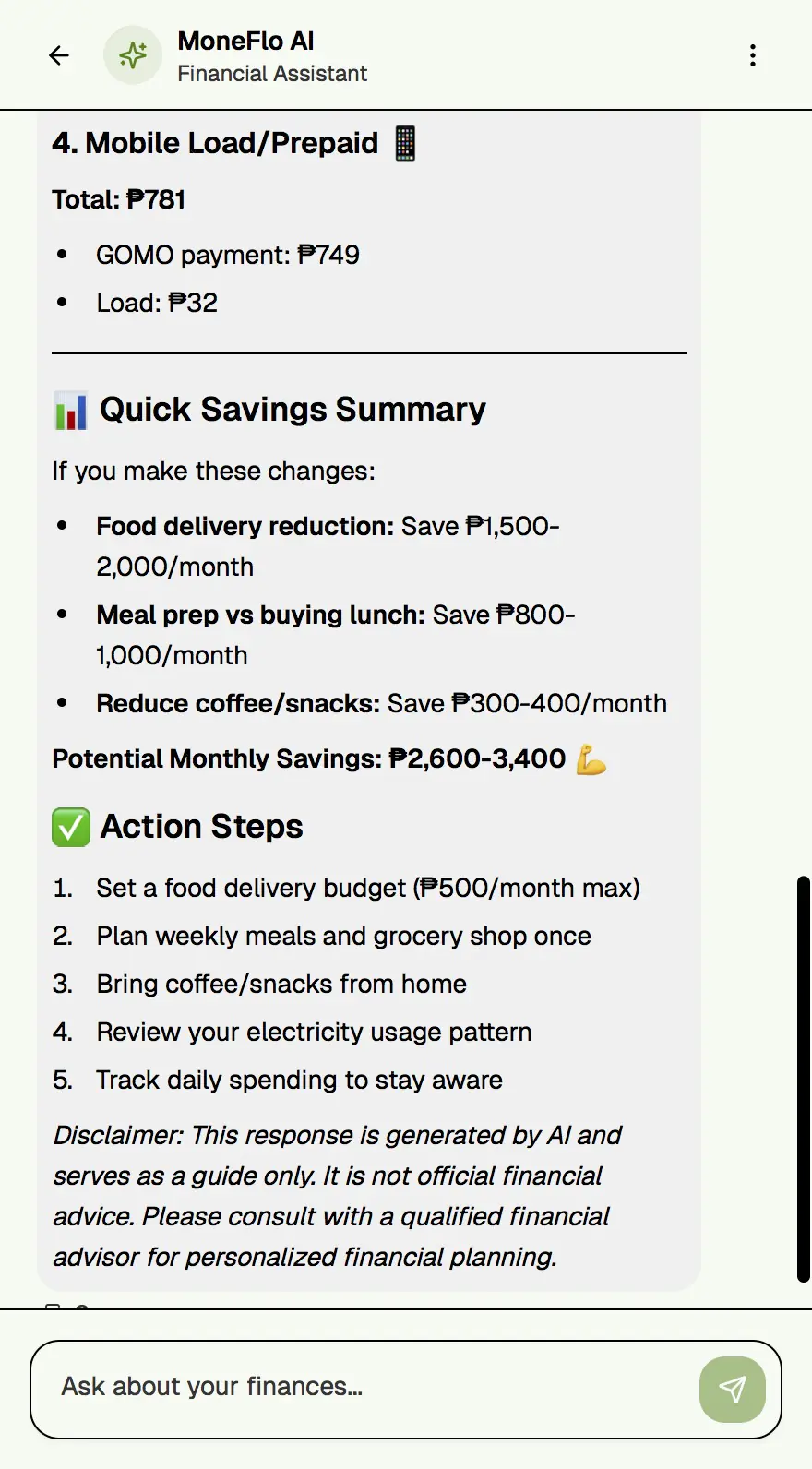 MoneFlo: Your Budgeting Coach screenshot 19