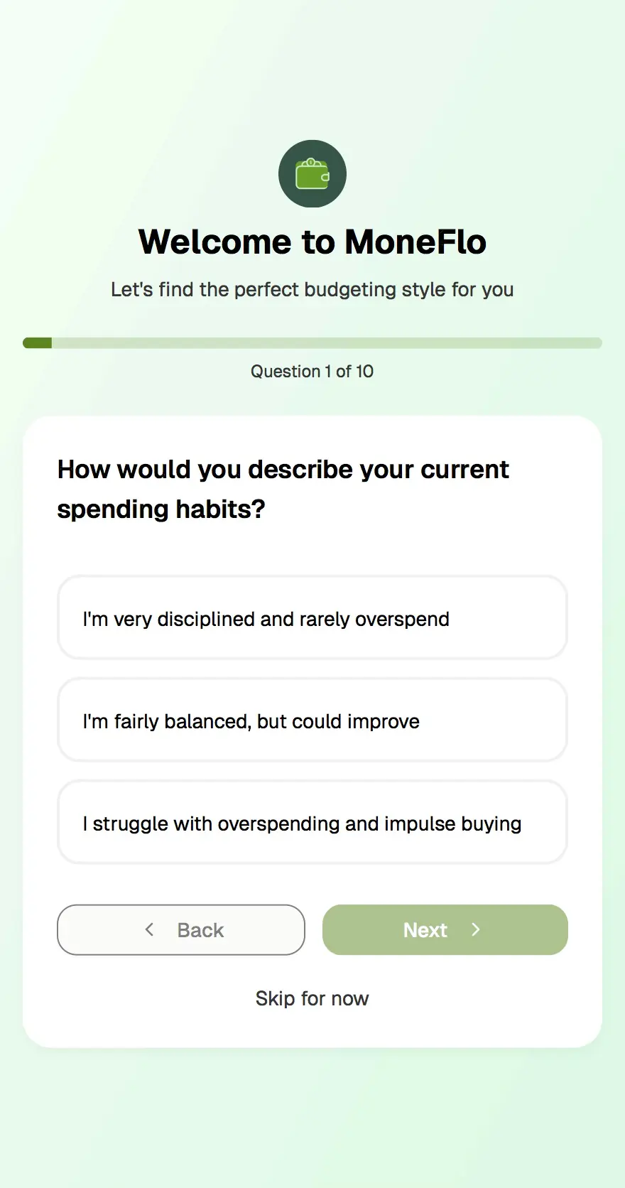 MoneFlo: Your Budgeting Coach screenshot 2
