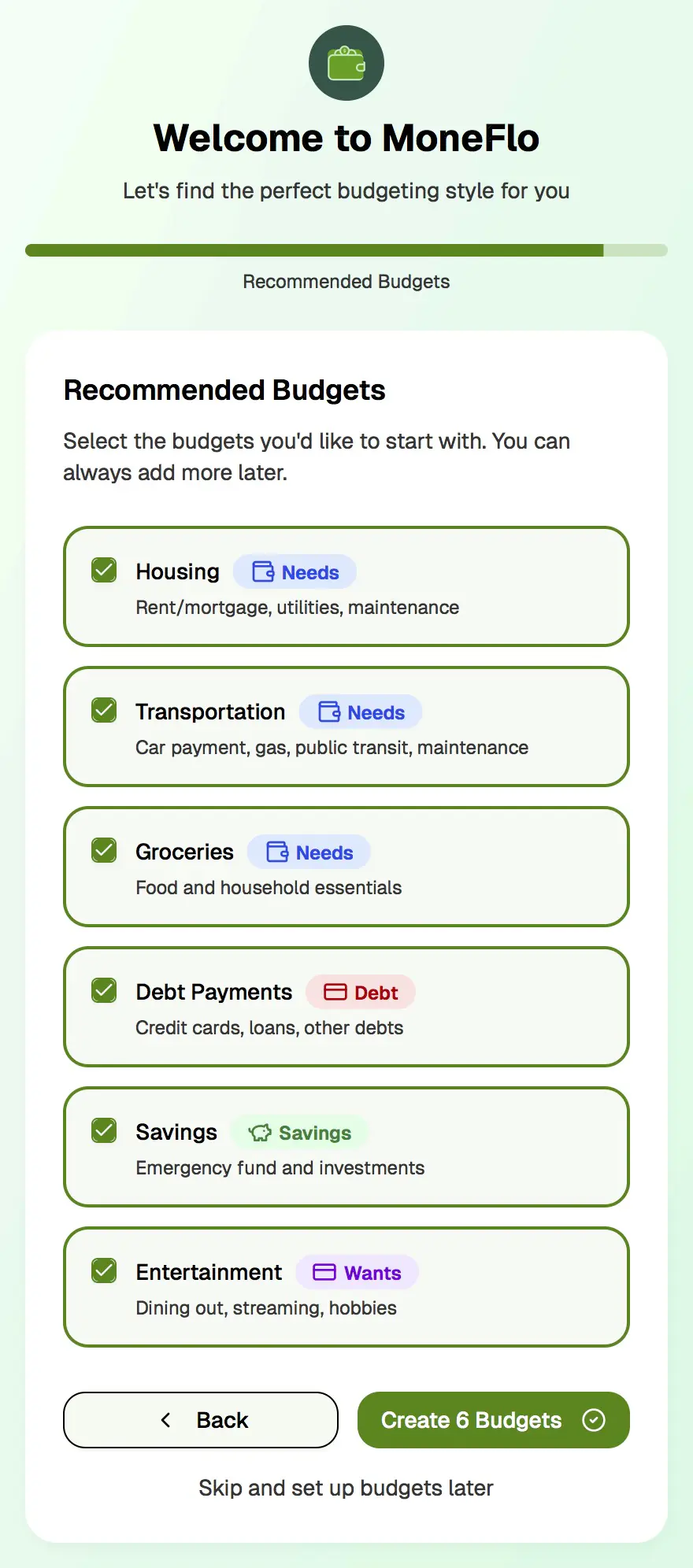 MoneFlo: Your Budgeting Coach screenshot 4