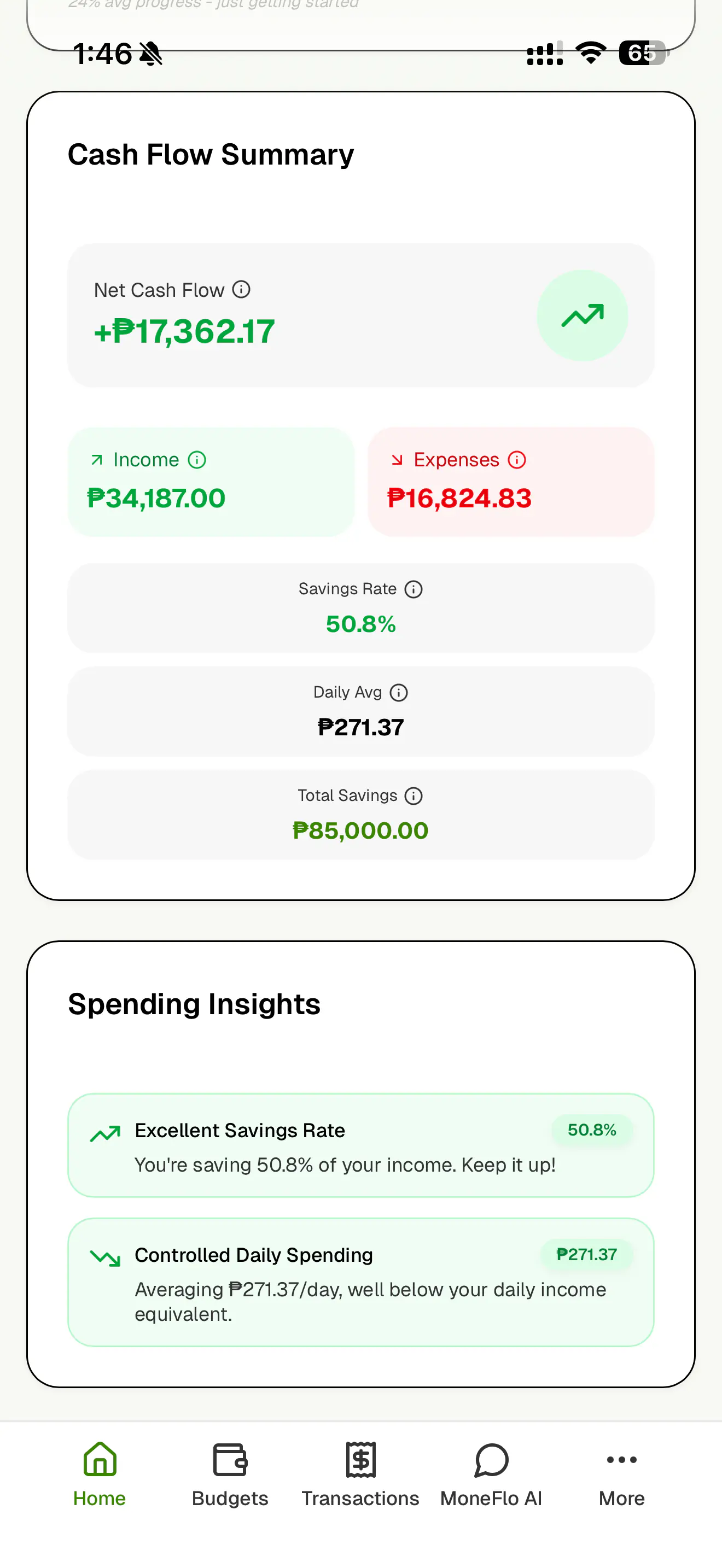 MoneFlo: Your Budgeting Coach screenshot 6